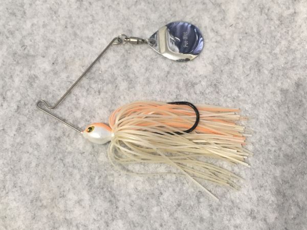 ピーウィー スピナーベイト オレンジホワイト Pee-Wee 実重量各約8.5g (96)