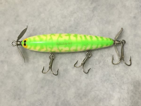 ザウルス バルサ50 ホッツィートッツィー チャート SAURUS Balsa50 塗装ダメージあり (98)