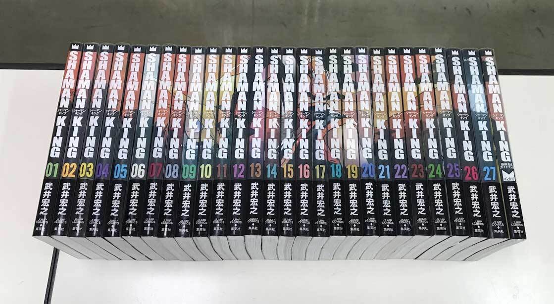 即決 シャーマンキング 完全版 全27巻 マンタリテ 最終公式ガイドブック 合計28冊セット 武井宏之 