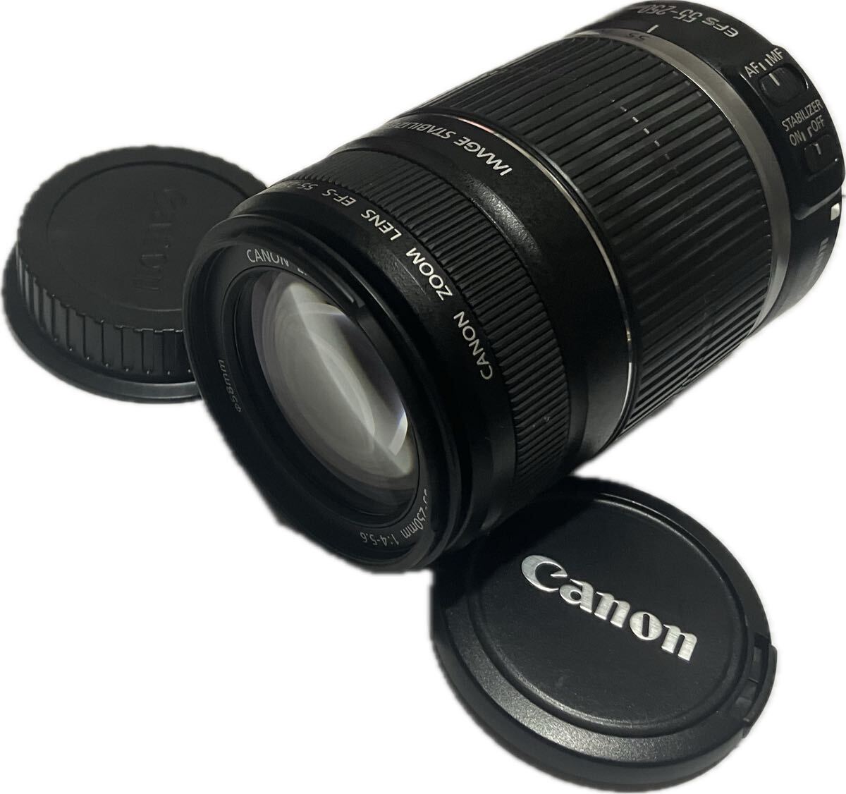 ★極上美品★ キャノン Canon EF-S 55-250mm f4-5.6 IS #24040077