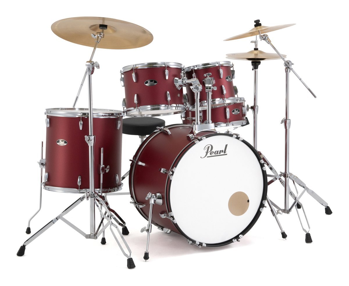 即決◆新品◆送料無料Pearl RS525SCWN/CN #747 マット レッド ROADSHOWシリーズ ドラムセット/限定カラー