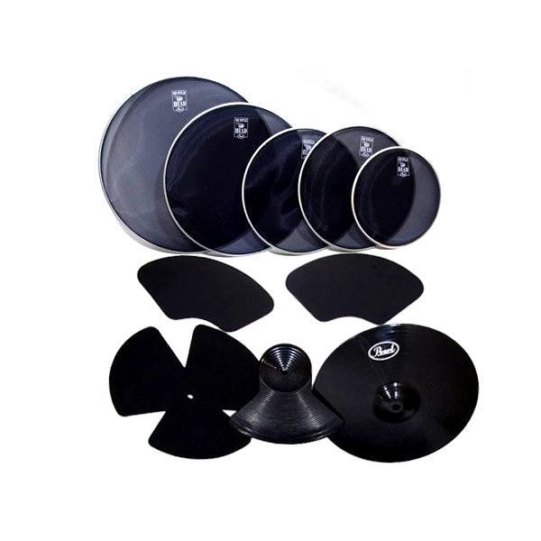 即決◆新品◆送料無料Pearl RT-SLP リズムトラベラー用 Silent PACK マッフルヘッド/ファイバーシンバルセット