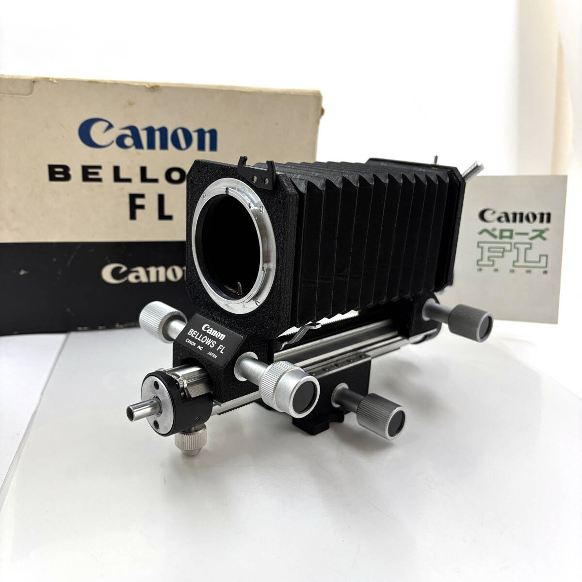 【キヤノン】Canon Bellows FL ベローズアタッチメント 箱・説明書付き #M446