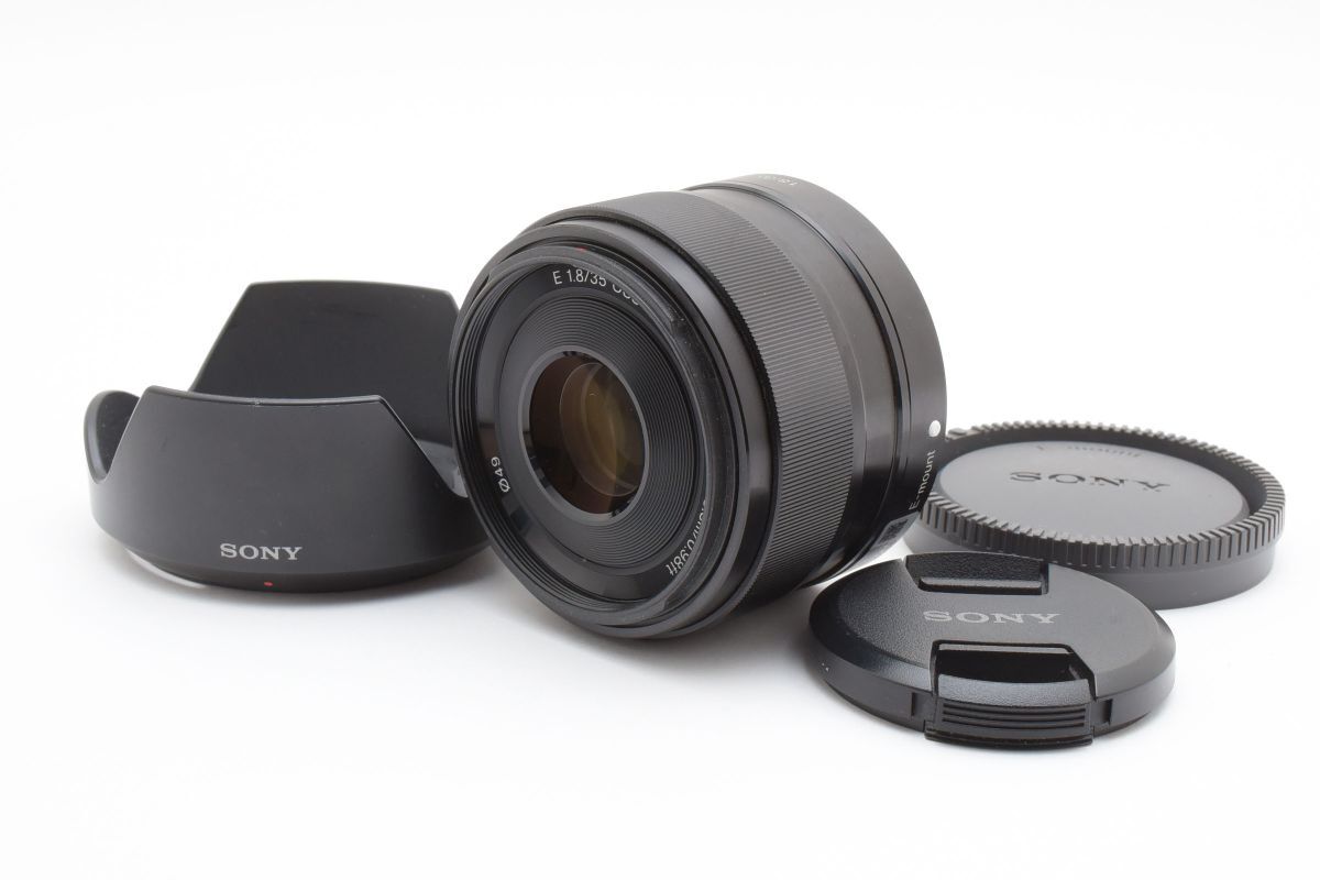 #g66★美品★ ソニー SONY SEL35F18 E 35mm F1.8 OSS