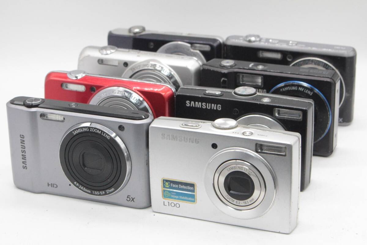 ★現状品★サムスン SAMSUNG コンパクトデジタルカメラ 8台 まとめ##100004#Y2339