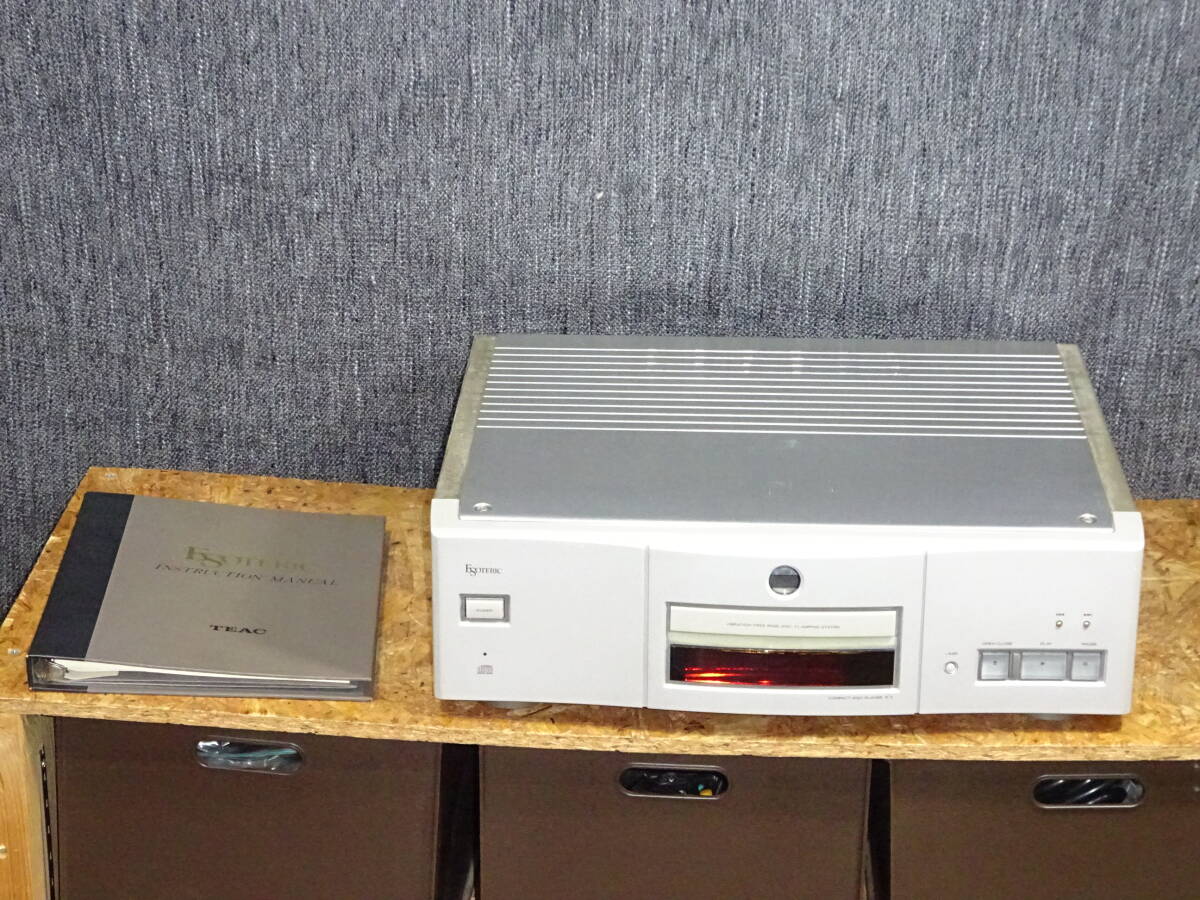 ESOTERIC X-1 CDデッキ 動作良好 取説付き