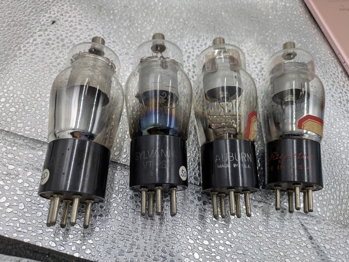 USA製　24A 真空管　4本セット