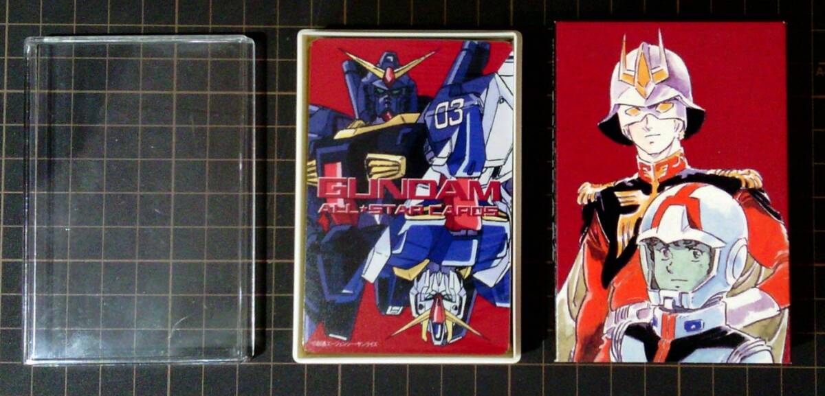 送料無料■レア・製品版■未使用　 ガンダムオールスター トランプ　未使用品　Zガンダム　