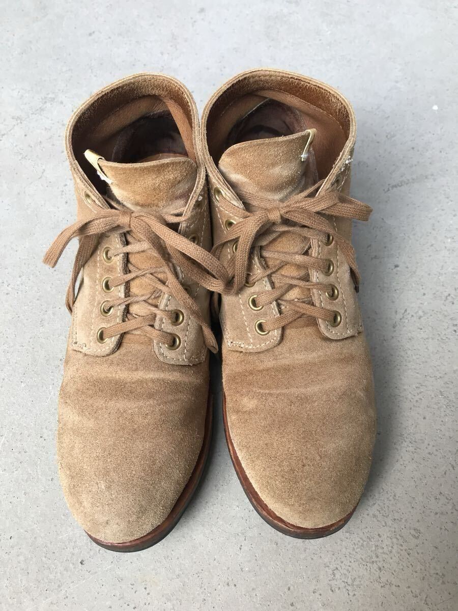 visvim BRIGADIER BOOTS camel 8.5 1st スエード