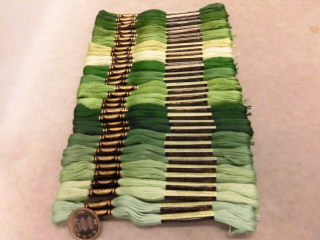 ☆刺繍糸☆刺しゅう糸17N30W☆ＤＭＣ２５番１２☆３４本