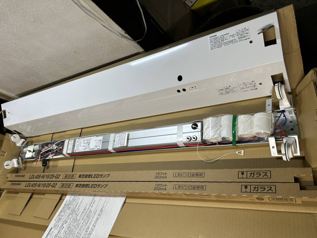 X695/未使用 TOSHIBA 東芝 非常用照明器具 21年 LEDTJ-42386M-LS9