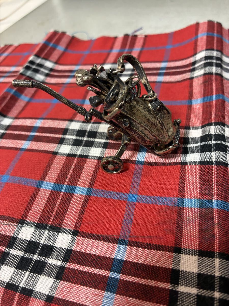 ティファニー925刻印有り ミニチュアゴルフセット アンティーク