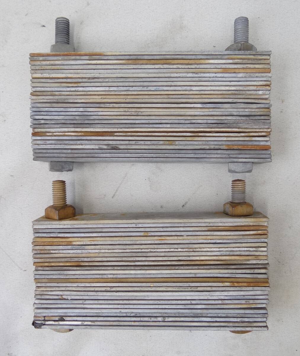 ZB2 亜鉛メッキ 鉄板 ステー 190×32×3mm DIY 素材 インダストリアル リサイクル アップサイクル 創作 などに 大量 50枚 中古 ジャンク