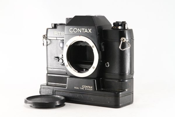 ★訳あり特上品★コンタックス CONTAX RTS I リアルタイムワインダー付★シャッターOK 希少★106320