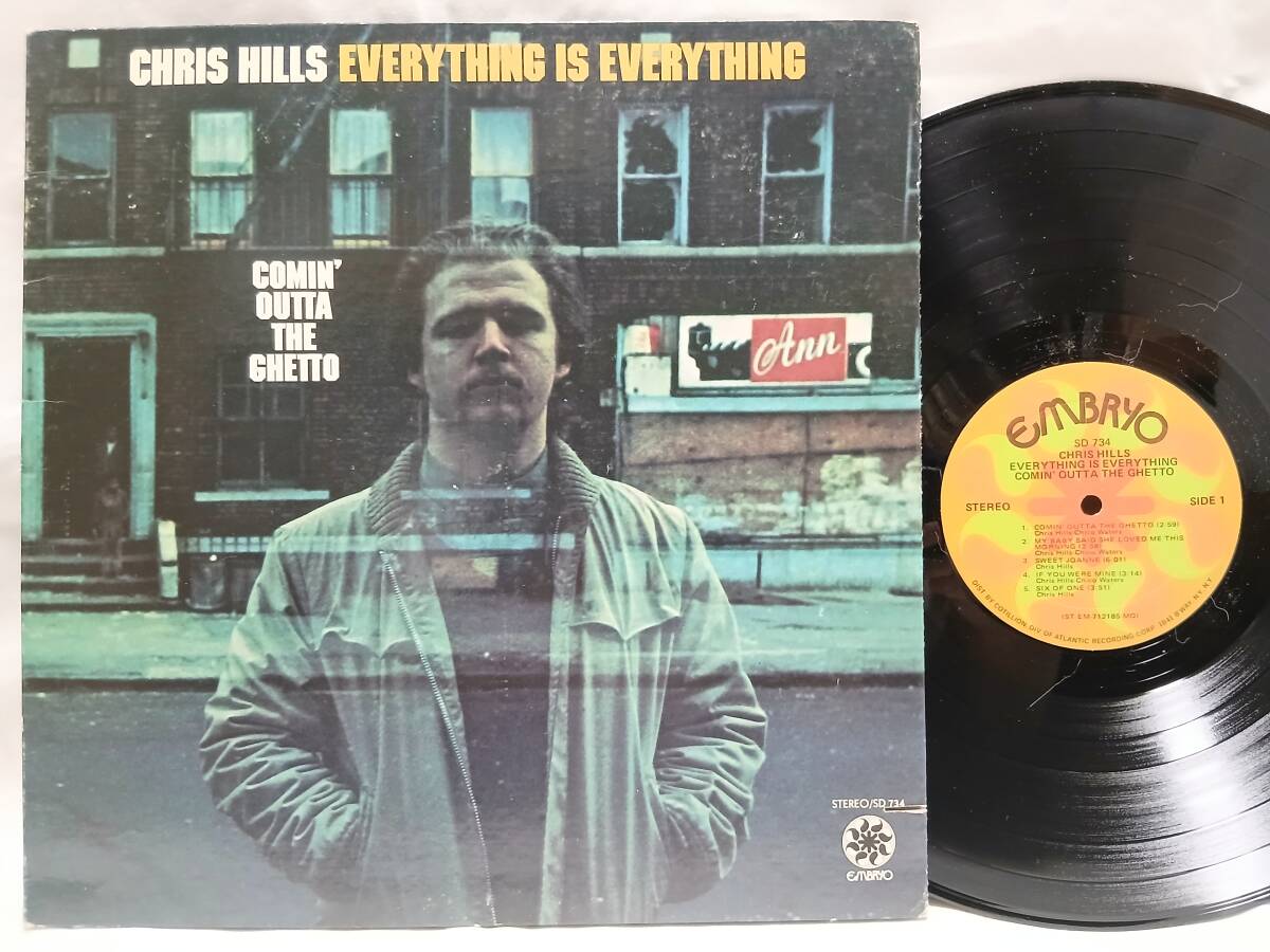 ▲米国盤▼CHRIS HILLS/EVERYTHING IS EVERYTHING▲COMIN' OUTTA THE GHETTO▼
