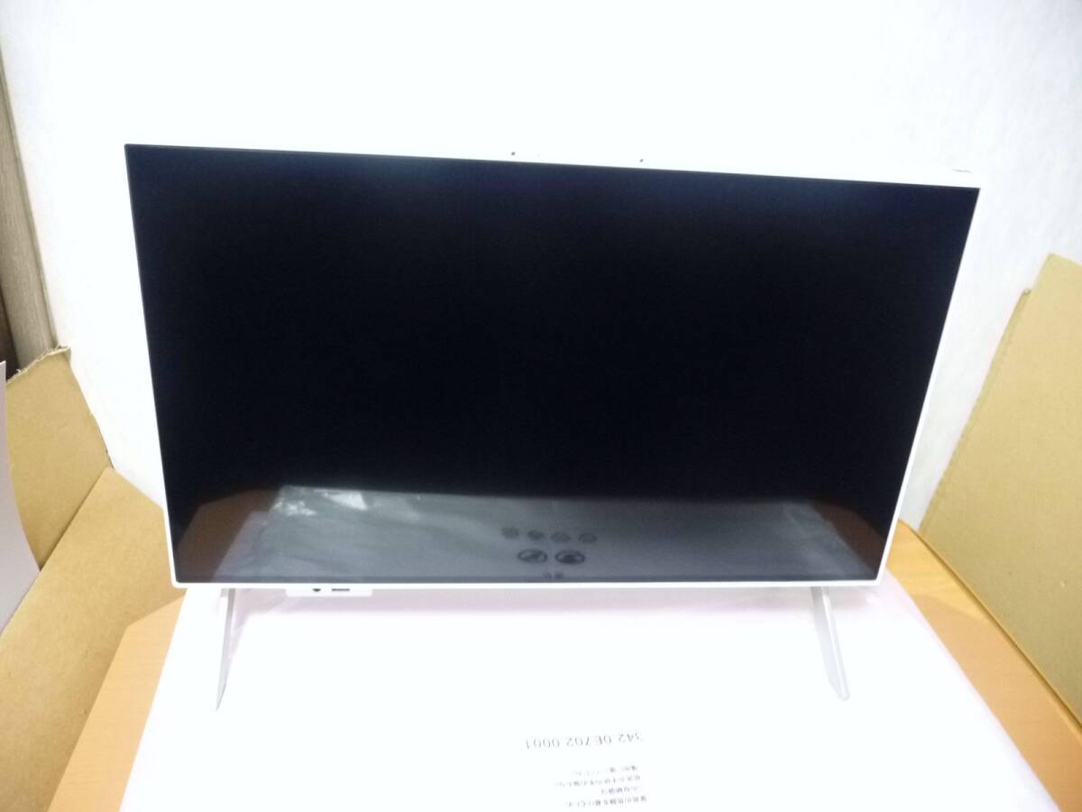 ★展示美品 富士通 23.8型オールインワンパソコン FMVF60H3WE [FMV FH60/H3/AMD Ryzen5/メモリ8GB/SSD512GB/DVD搭載/Office付] 3年保証付