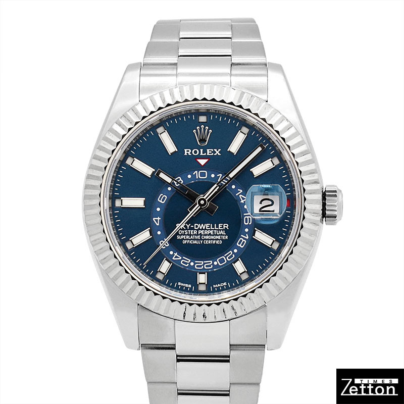 【国際保証書有り】ロレックス ROLEX スカイドゥエラー 326934 メンズ USED 中古