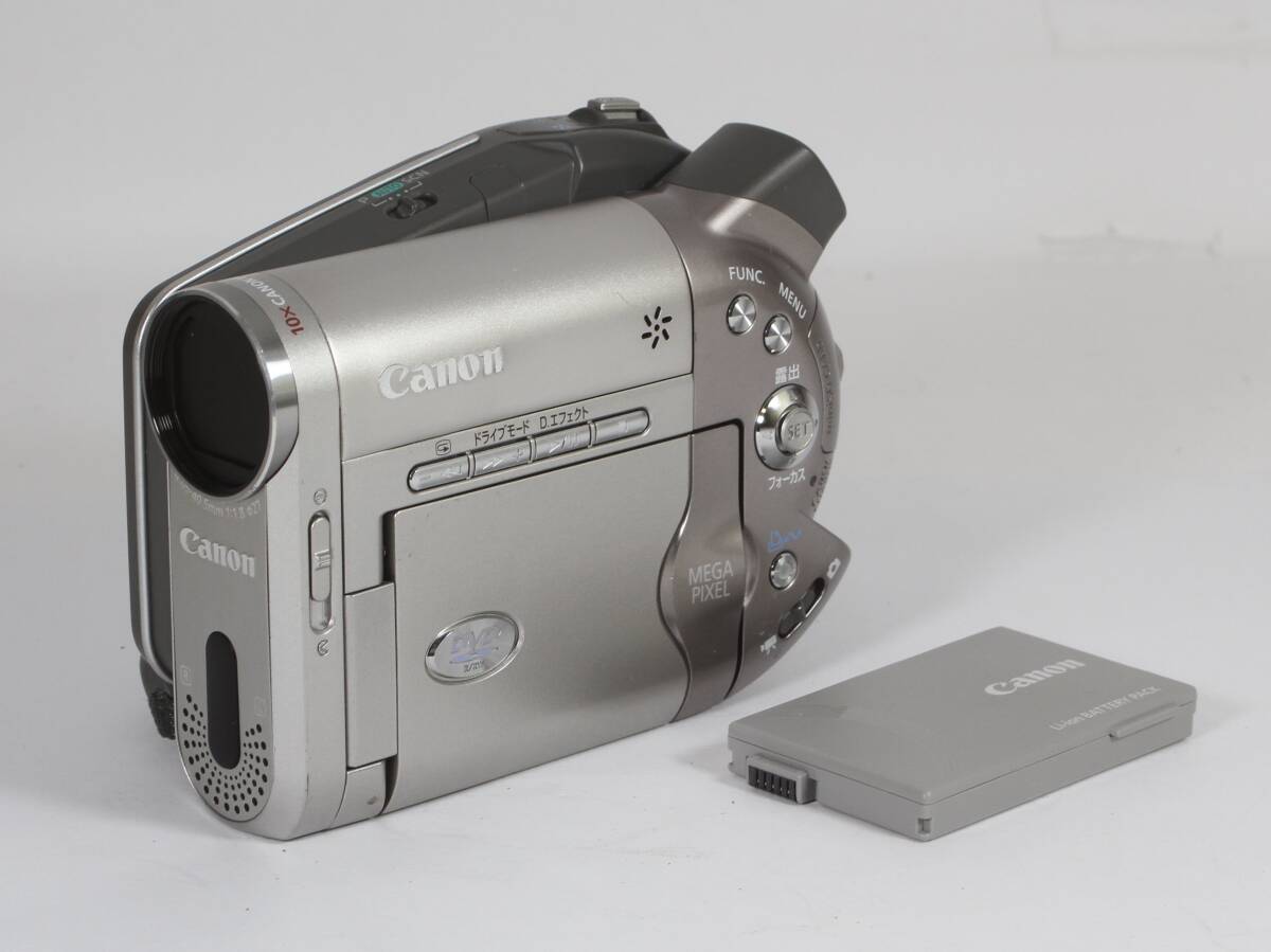 ★キヤノン DM-DC10 DVD方式 撮影再生OK