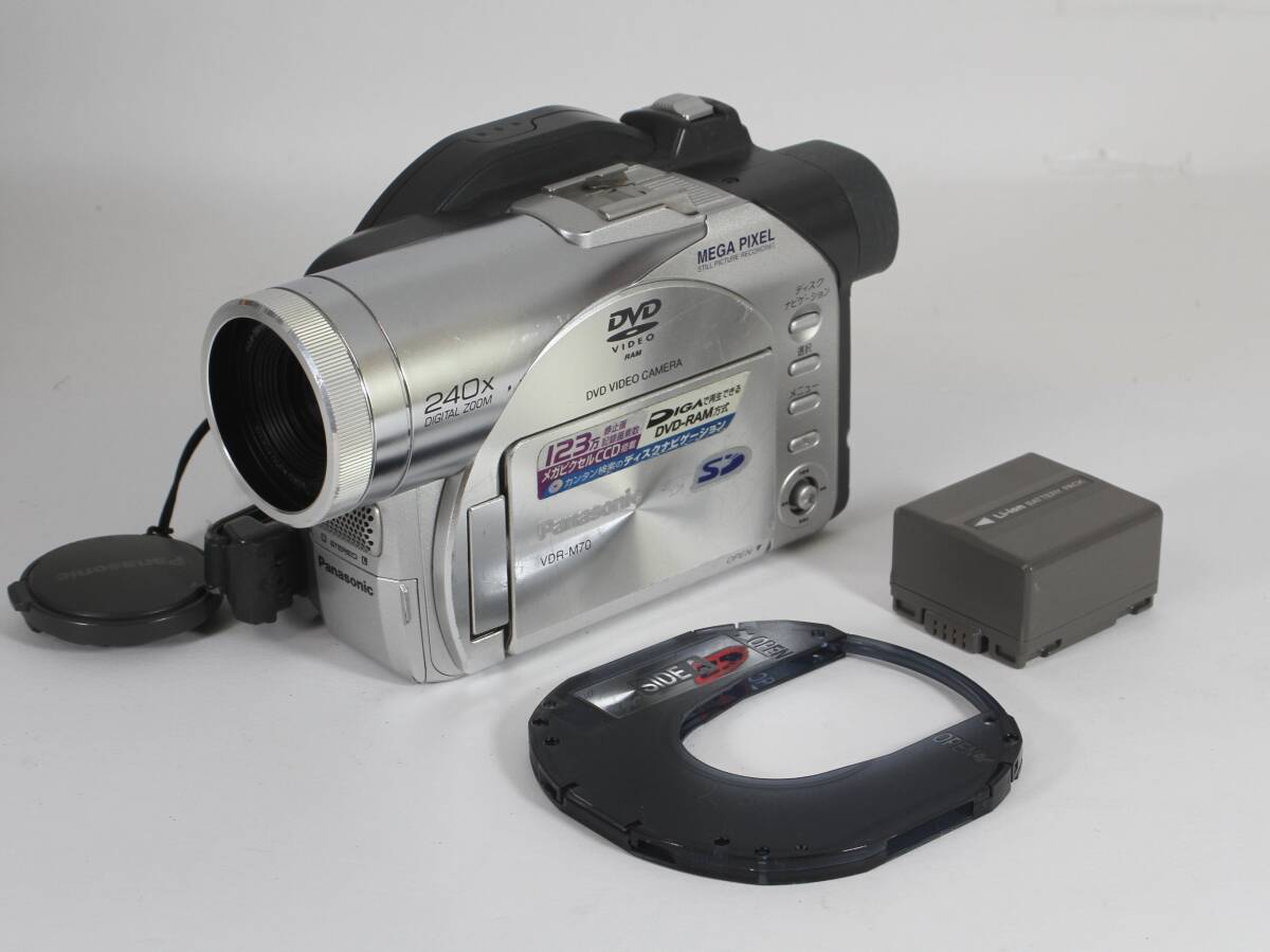 ★パナソニック VDR-M70 DVD方式 撮影再生OK 難あり