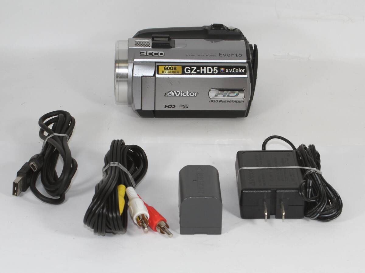★ビクター Victor GZ-HD5-S 60GB内蔵 撮影再生OK