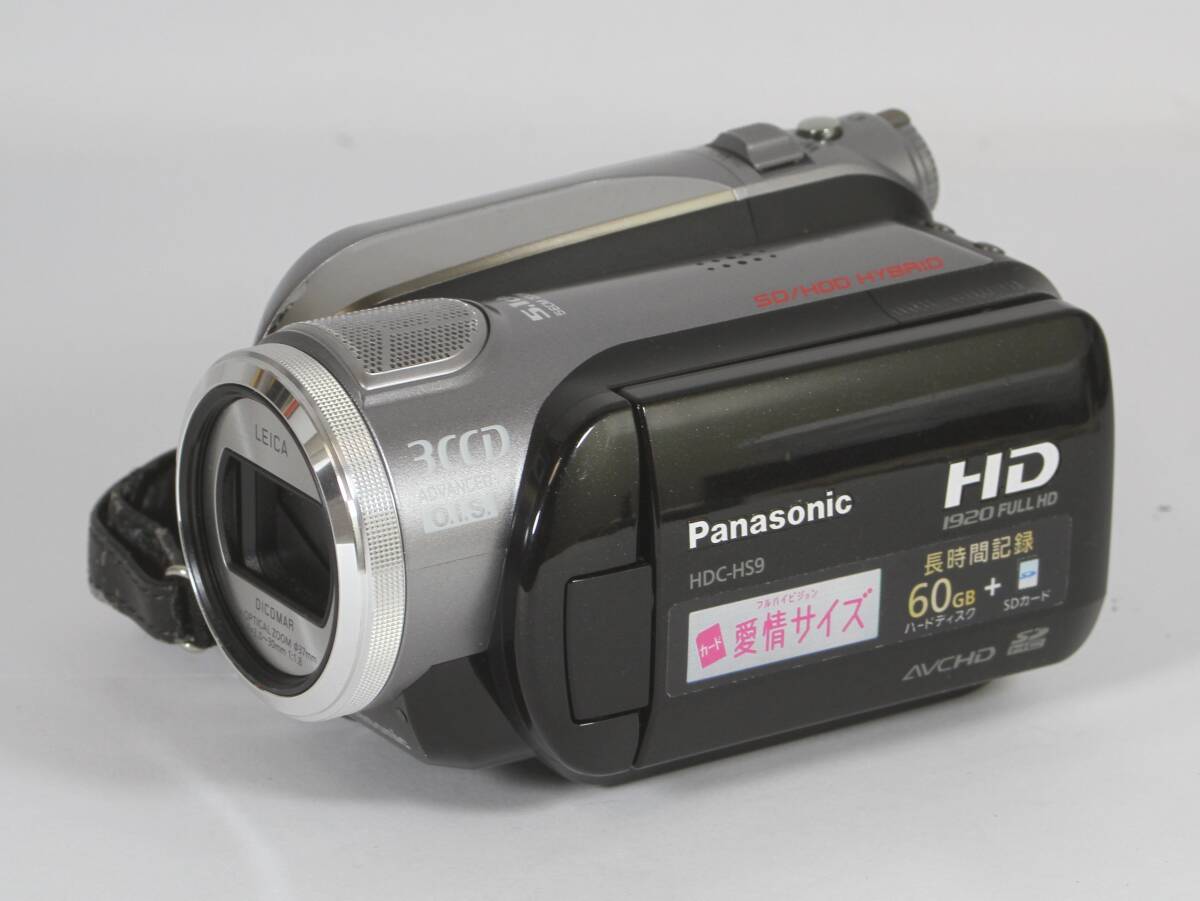 ★パナソニック HDC-HS9 60GB 撮影再生OK 本体のみ 難あり 
