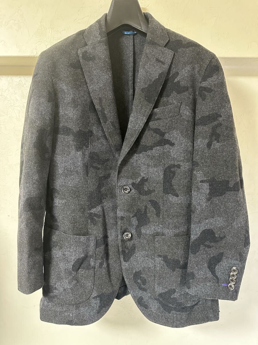 MONSIEUR NICOLE ムッシュニコル ジャケット 5562-3504 サイズ48(L) ブラック系 男性物 メンズ