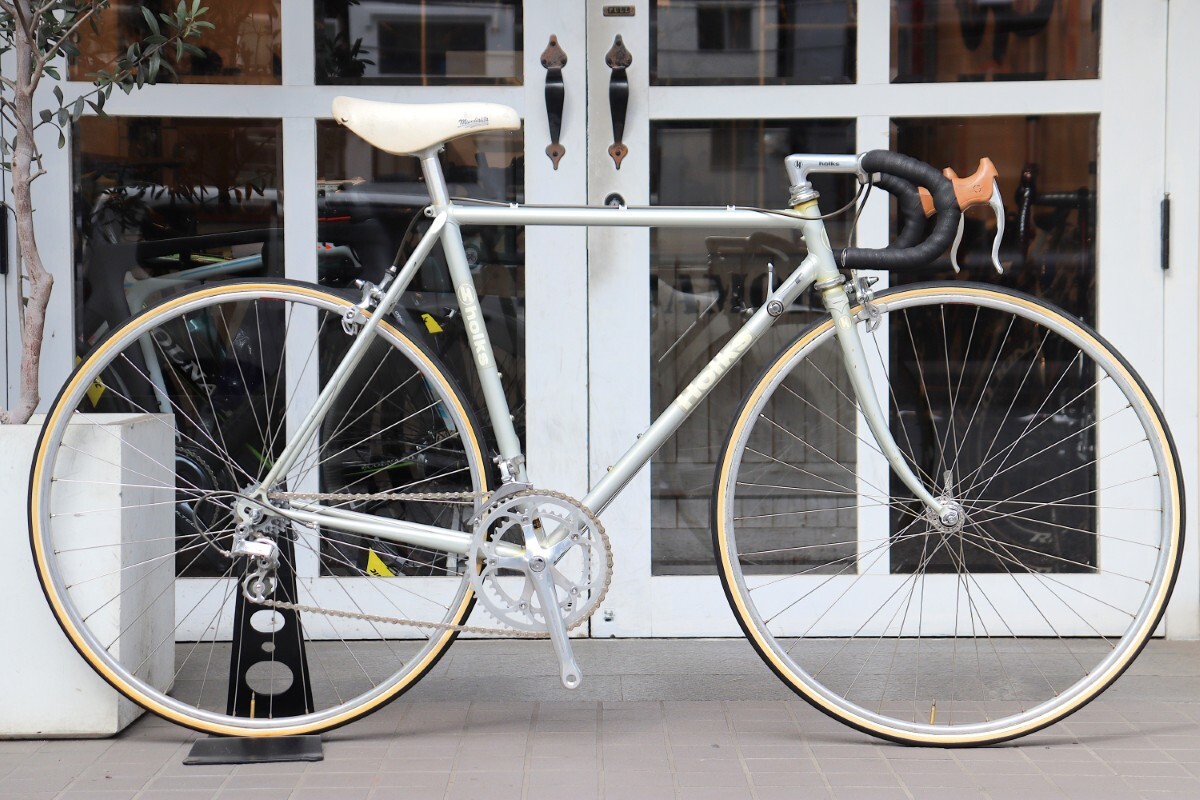 ホルクス HOLKS オーダーメイド 1986頃 535サイズ SUNTOUR SUPERBE PRO 7S スチール クロモリ ロードバイク 【横浜店】