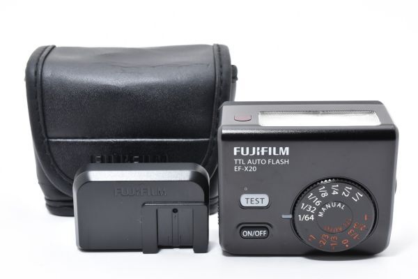 FUJIFILM EF-X20 Clip-on TTL Shoe Mount Flash ストロボ フラッシュ For GFX X [新品同様] #2683605A