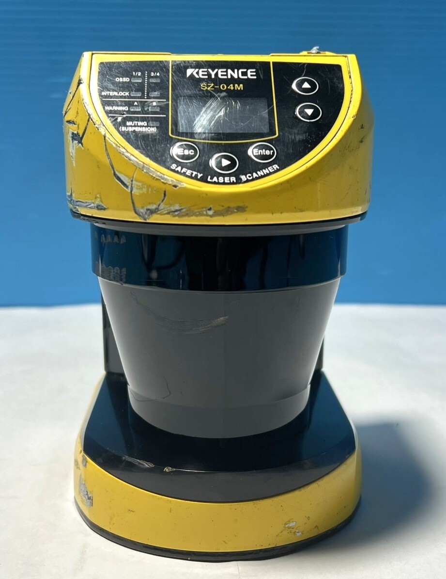 B090 ★KEYENCE キーエンス セーフティレーザスキャナ SZ-04M 部品取り ジャンク品