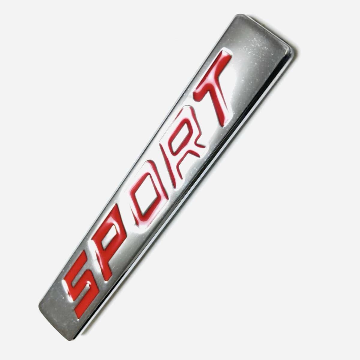 スポーツ SPORT サイド フェンダー ステッカ 汎用 エンブレム GT RS TURBO ターボ デカール キャデラック ボルボ フォルクスワーゲン MINI