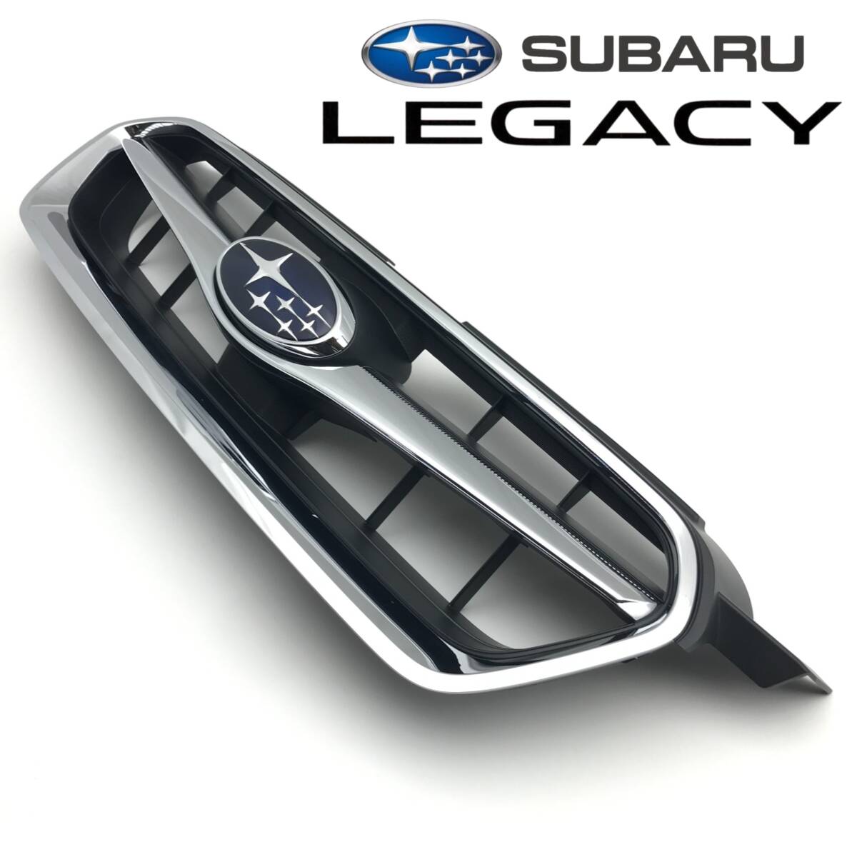 ◆新車外し 美品 レガシィ ツーリングワゴン B4 BL5 BP5 BLE BPE 後期 純正 フロントグリル ラジエターグリル 91121-AG150 即決◆