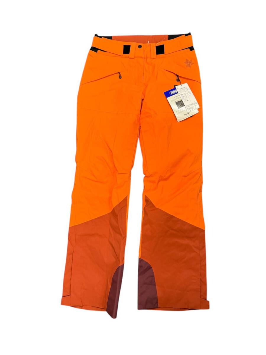 ◆未使用展示品◆　Goldwin　W‘ｓ　2-tone　Color　Pants　SCARLET　ORANGE　3