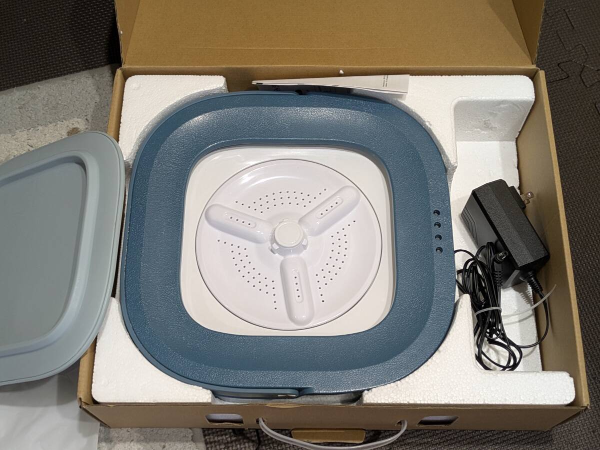 コンパクト 折りたたみ 洗濯機　ＳＸ-ＸＢ01-ＪＰ　　現状品　10146156-46001