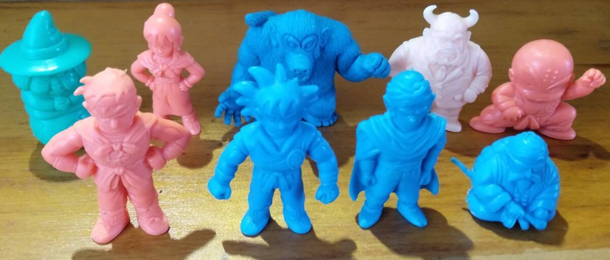 「ドラゴンボール ドラ消し 9体」 消しゴム/人形/フィギュア/大猿/当時物/レア
