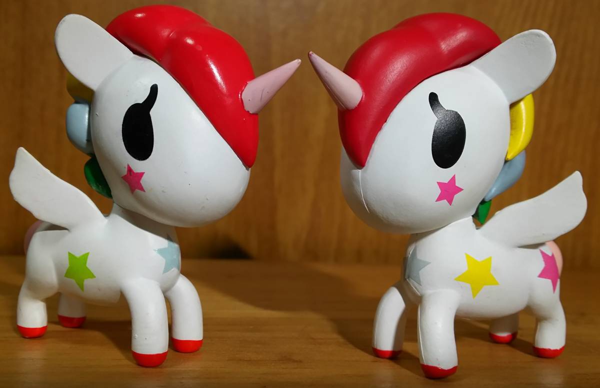 「tokidoki ユニコーン Stellina フィギュア 2体」