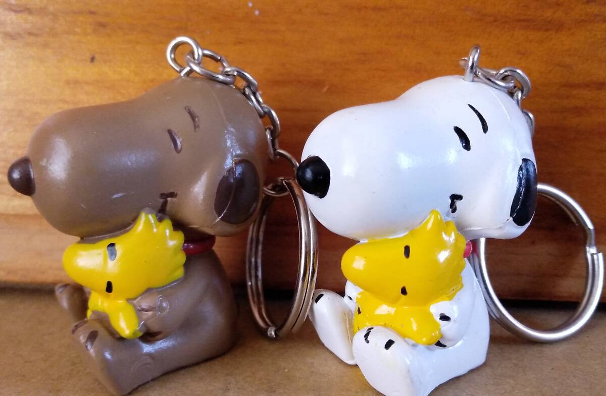 「UFS スヌーピー　フィギュア キーホルダー2種」　レトロ/レア/ビンテージ