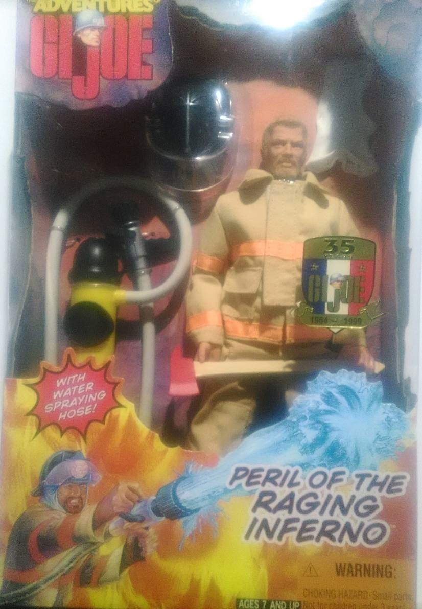 「G.I.ジョー フィギュア ATファイヤーマン(W) 」　消防士/白人