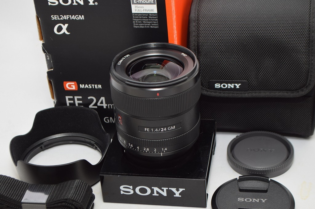 ★SONY ソニー FE 24mm F1.4 GM SEL24F14GM★元箱付・レンズフード付