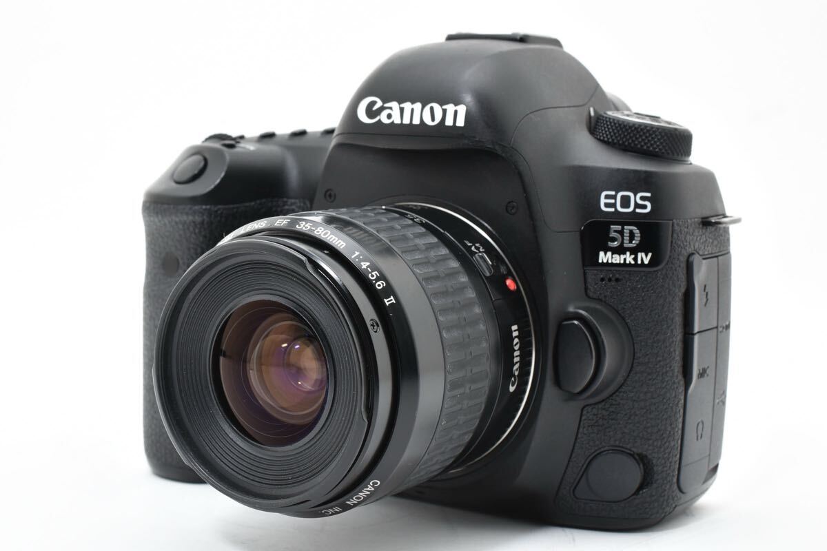 Wi-Fi /Bluetooth/動画/デジタル一眼レフカメラ/キヤノン Canon EOS 5D Mark IV標準レンズセット/Canon EF 35-80mm 1:4-5.6II