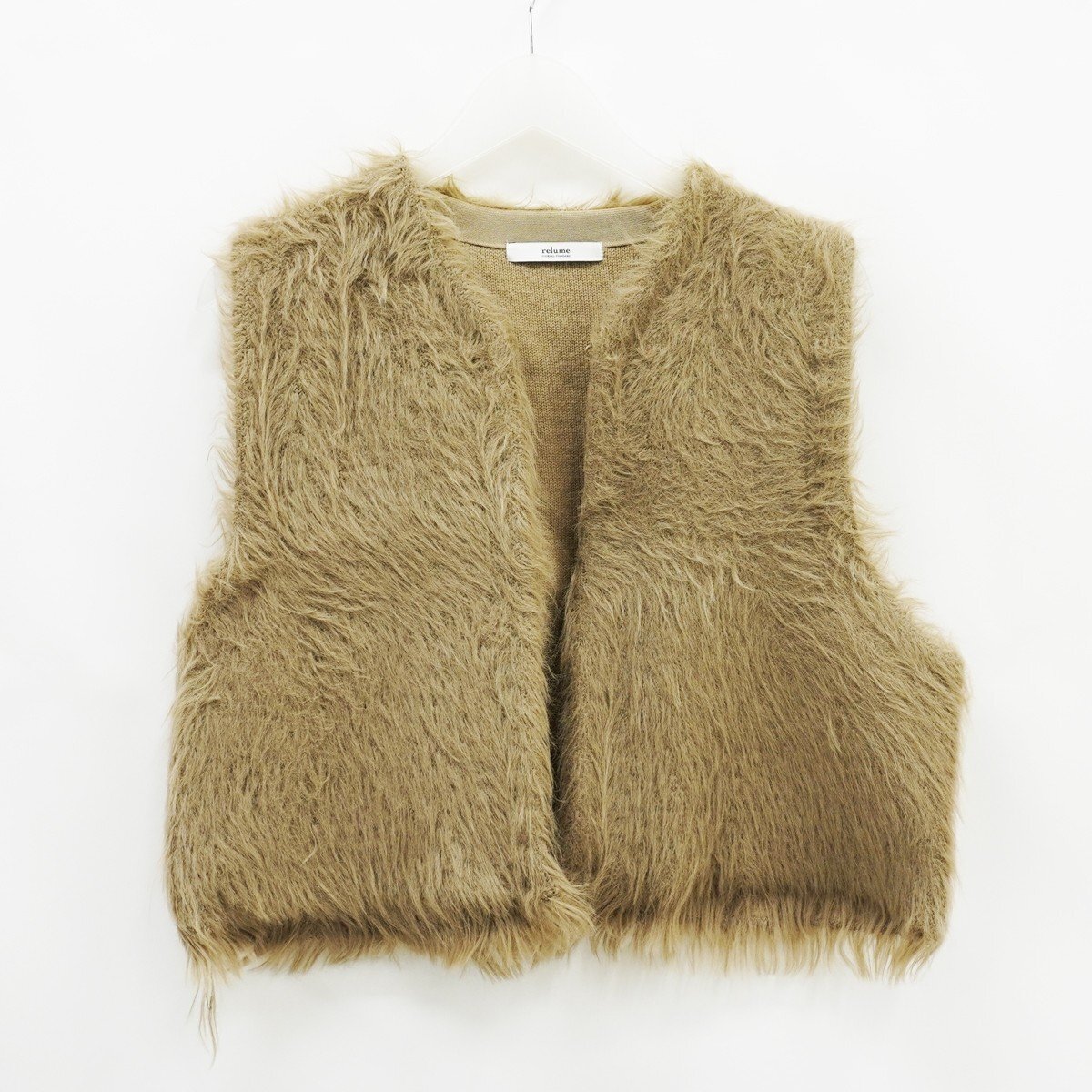 ◇【JOURNAL STANDARD relume ジャーナルスタンダード レリューム】24AW ナイロン フェザー ベスト F