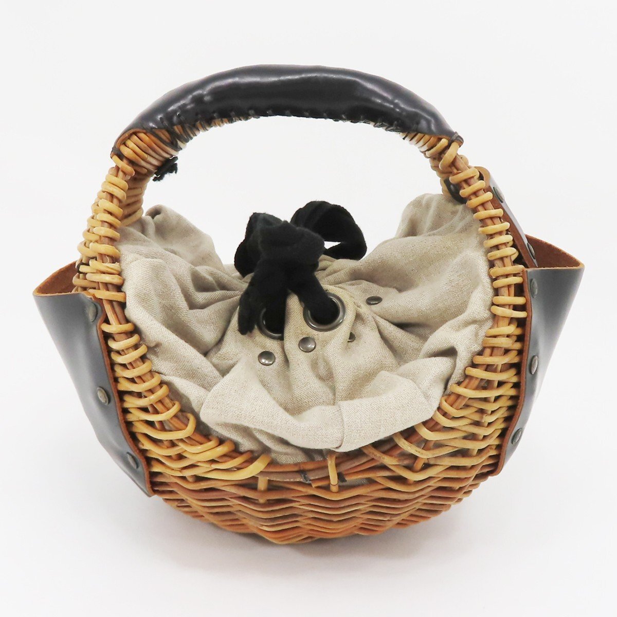 ◇【eb.a.gos エバゴス】かごバッグ