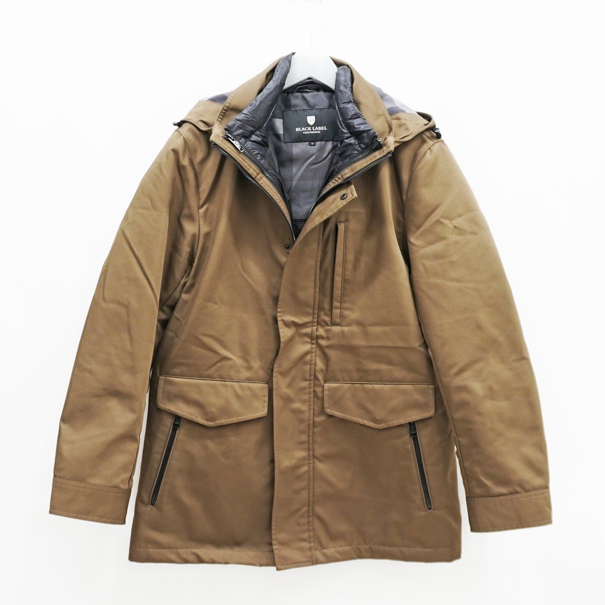 ◇美品【BLACK LABEL CRESTBRIDGE ブラックレーベル クレストブリッジ】2023 ダウンライナー付 コート M