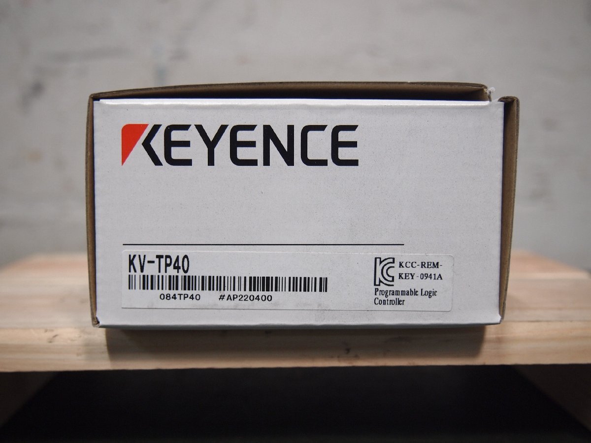 ☆新品未使用 KEYENCE キーエンス KV-TP40 温度 アナログ入力ユニット