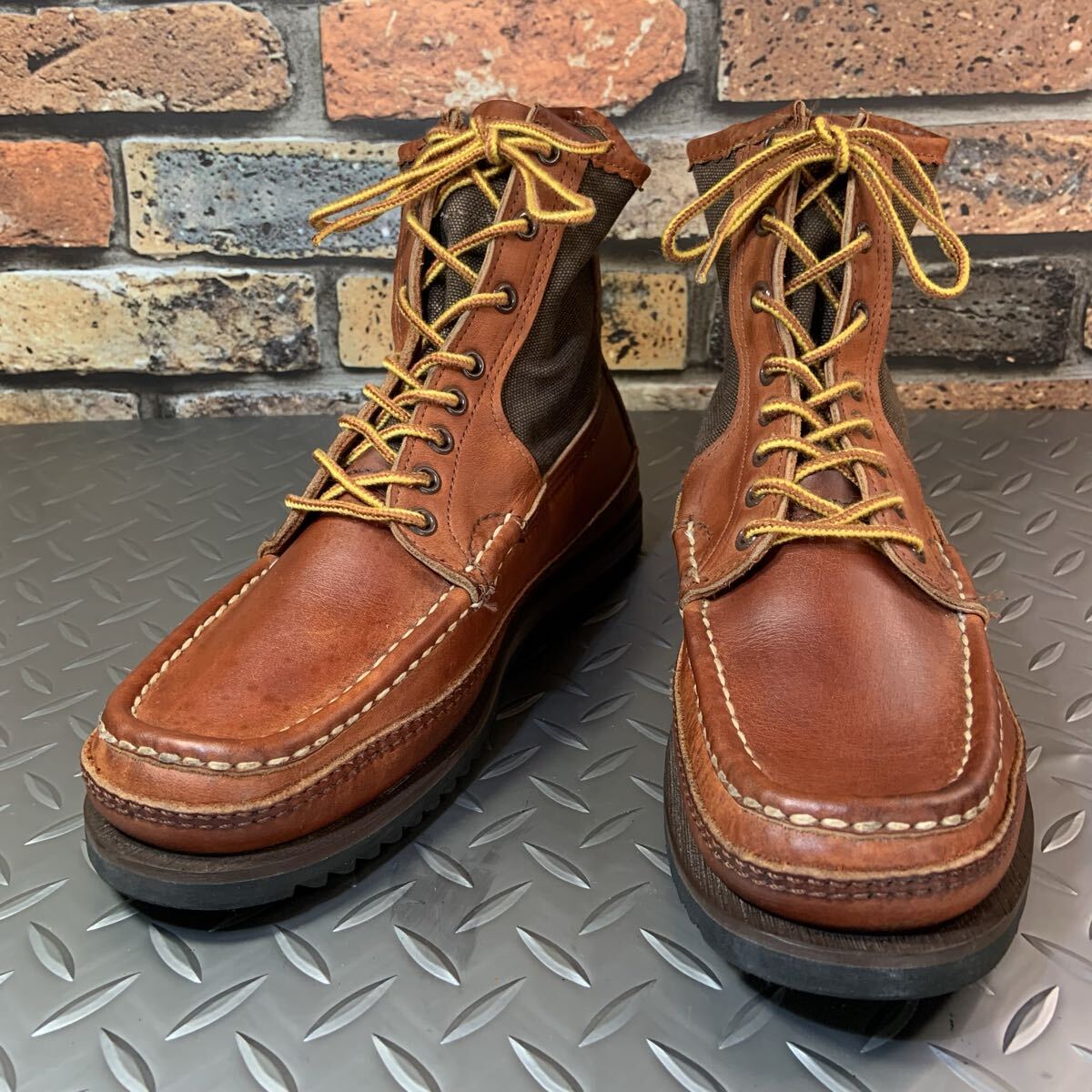 ☆Russell Moccasin　SAFARI 　US5.5EE　JP23.5㎝　ラッセルモカシン　サファリ　アメリカ製　 (25L12-SAFA)