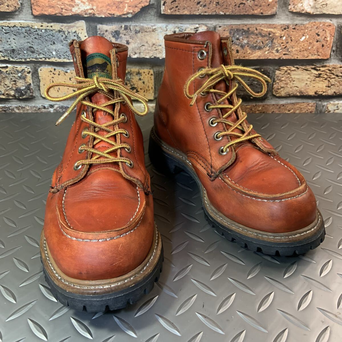 ☆REDWING　 8175　 半円犬タグ　 VINTAGE　1994年製　 US5E　23㎝　レッドウイング　アメリカ製　(25L18-8175)