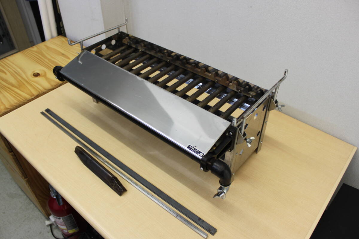 業務用みたらし団子焼き機　１５バーナー「LPガス」　