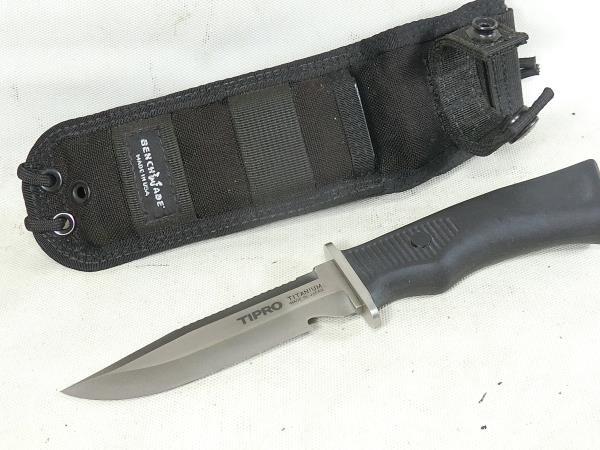 Λナイフ　TIPRO Titanum Knife シースナイフ　チタニウム　チプロ　キャンプ　アウトドア　釣り　ブッシュクラフト　