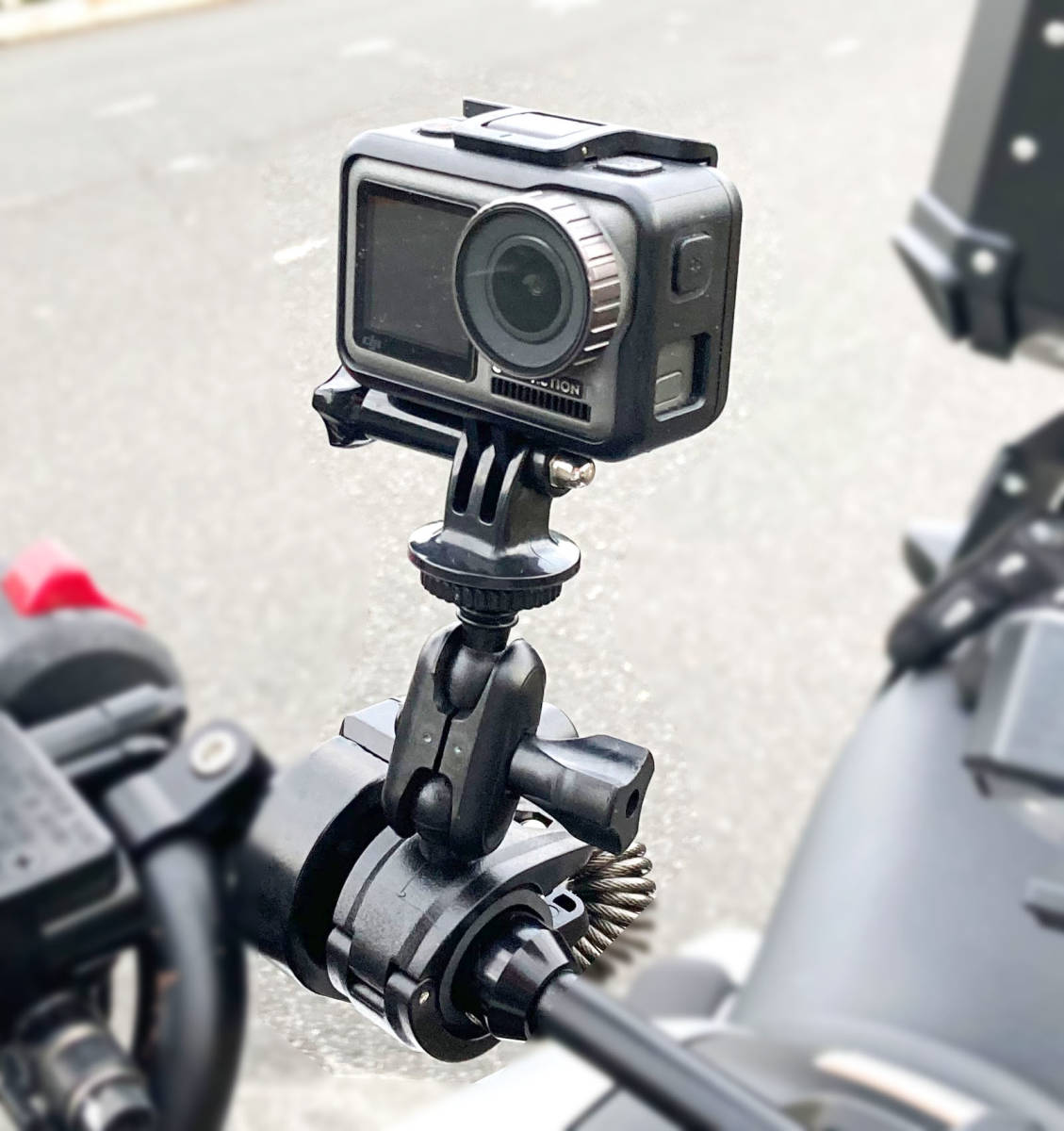 GoPro用 自転車 バイク ハンドルバー BJマウント 雲台 ゴープロ
