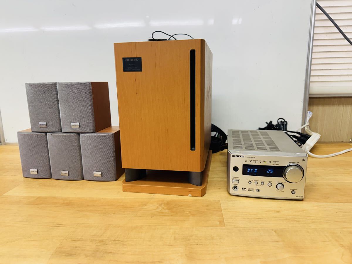 ONKYO オンキョーサブウーファースピーカー デジタルホームシアターシステム