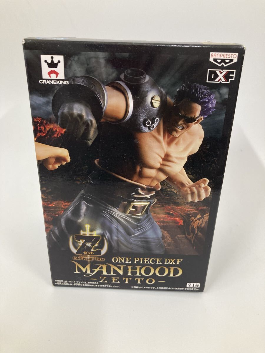ゼット ONE PIECE(ワンピース) FILM Z DXF MANHOOD-ZETTO- フィギュア プライズ　バンプレスト　未開封品